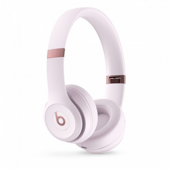 Beats Solo 4 wireless headphones, cloud pink