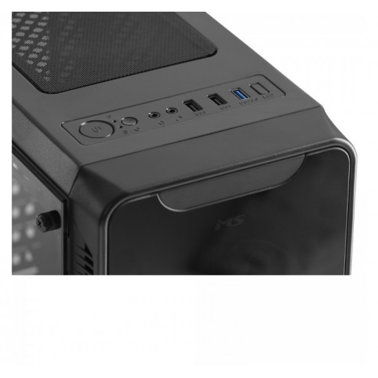 PC GAMING CASE MS ARMOR V700 BLACK