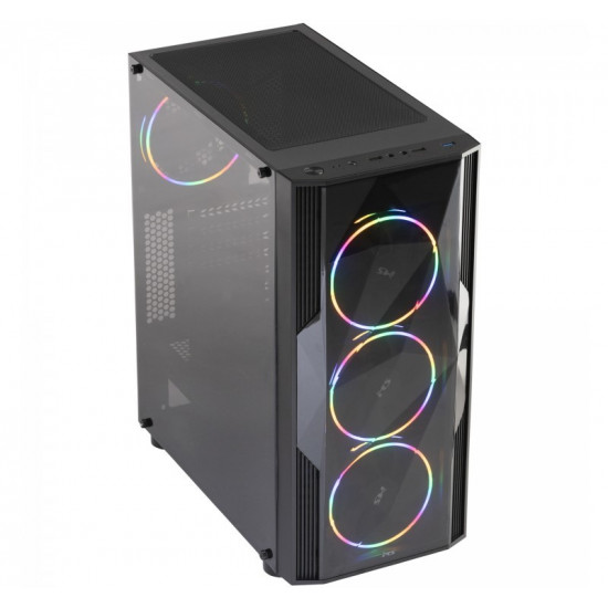 PC GAMING CASE MS FIGHT ER V315 BLACK