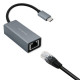 USB C to RJ45 Ethernet 1000Mps,aluminium housi