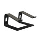 Aluminium laptop stand black