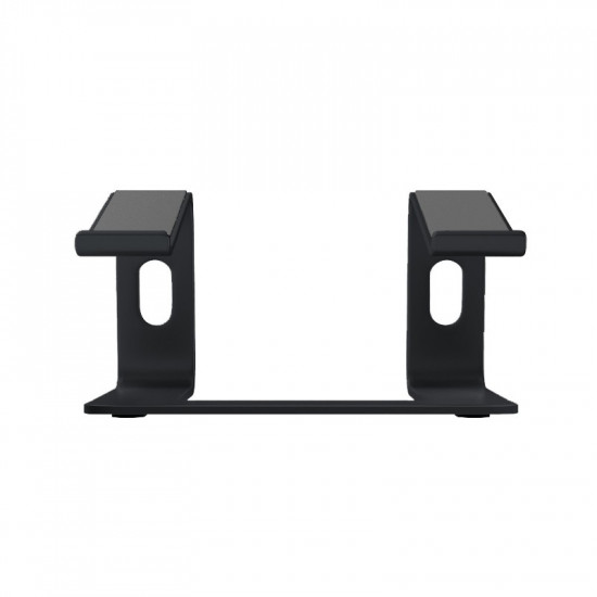 Aluminium laptop stand black