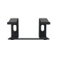 Aluminium laptop stand black