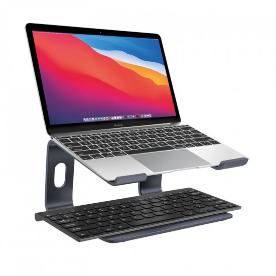 Aluminium laptop stand graphite