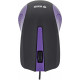 USB wired mouse, 3 buttons, rubberized surface