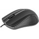 USB wired mouse, 3 buttons, rubberized surface, 1000DPI