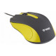 USB wired mouse, 3 buttons, rubberized surface