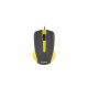 USB wired mouse, 3 buttons, rubberized surface