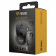 Symmetrical USB wired mouse, 3 buttons, 1000DPI optical