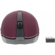 2.4GHz optical symmetrical wireless mouse, 3 buttons, Purple