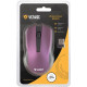 2.4GHz optical symmetrical wireless mouse, 3 buttons, Purple