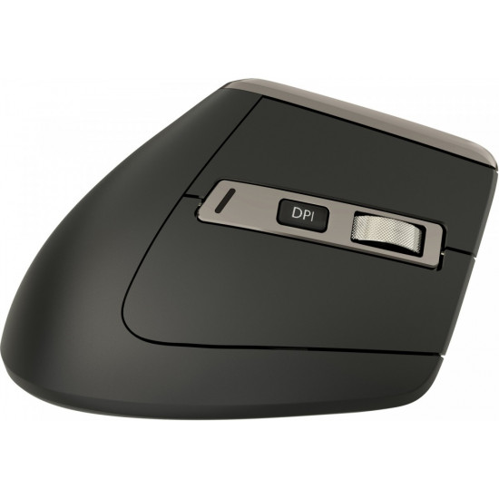 Dual 2.4GGz/BT5.0/BT3.0 battery vertical wireless mouse