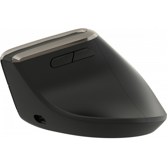 Dual 2.4GGz/BT5.0/BT3.0 battery vertical wireless mouse