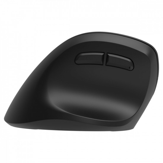 Ergonomic left-handed wireless mouse, Dual WL+BT battery