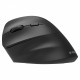 Ergonomic left-handed wireless mouse, Dual WL+BT battery