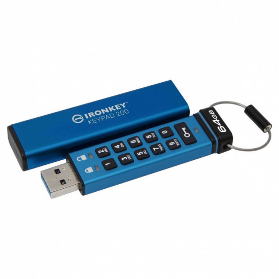 Pendrive IronKey Keypad 200 FIPS140-3 Lvl3 AES-256