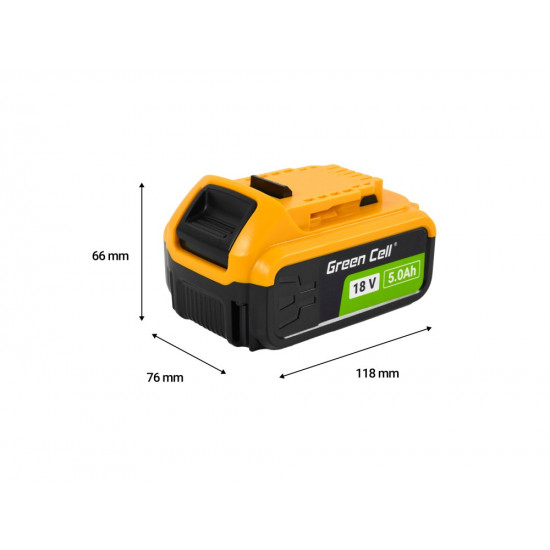 Battery for DeWalt XR 18V 5Ah zamiennik XR DCB184