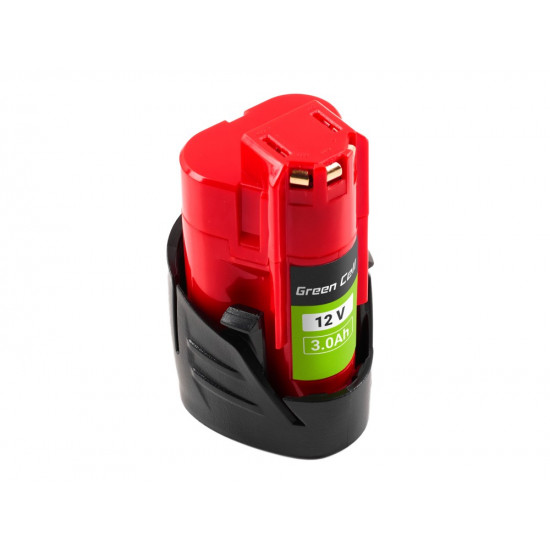 Battery for Milwaukee M12 12V 3Ah replacement M12 B3 4932451388