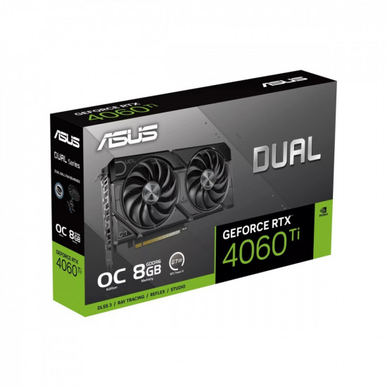 Graphics card GeForce RTX 4060 Ti DUAL OC 8GB EVO GDDR6 128bit 3DP