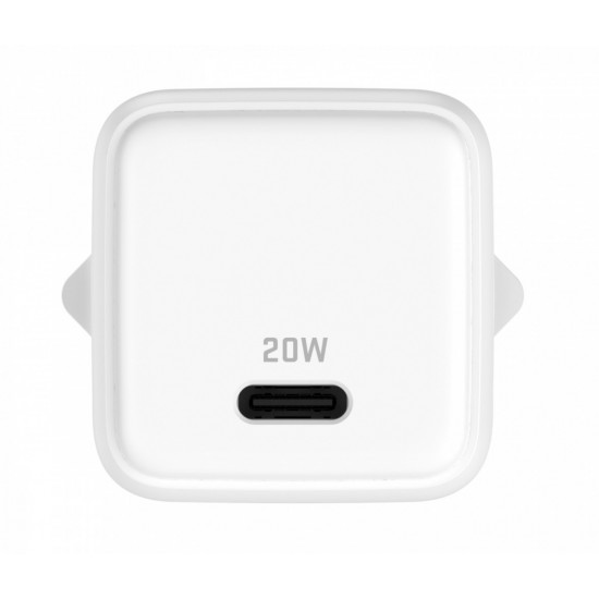 USB C 20W 3A Power Delivery 3.0 QC 3.0 wall charger White