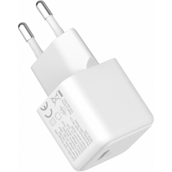 USB C 20W 3A Power Delivery 3.0 QC 3.0 wall charger White