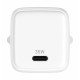 USB C 35W 3A Power delivery 3.0 QC 3.0 wall charger White