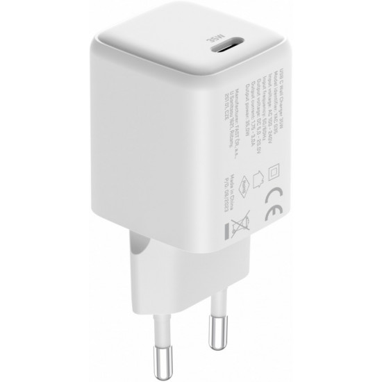 USB C 35W 3A Power delivery 3.0 QC 3.0 wall charger White