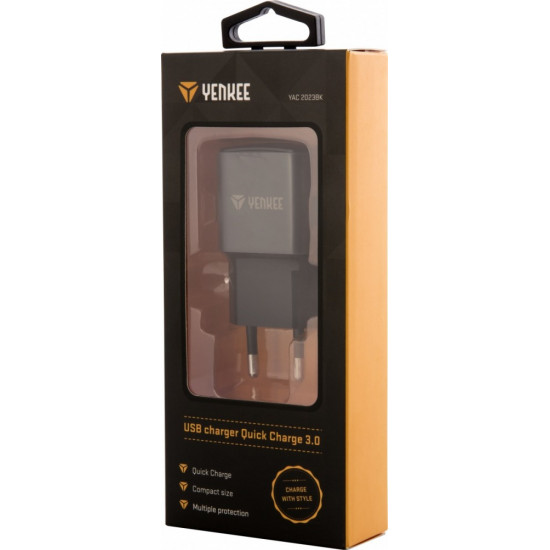 Charge USB C 18W 3A Quick Charge 3.0 