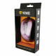 Wired mouse USB, 4 buttons, optical, symmetrical, Optic 2400DPI Pink