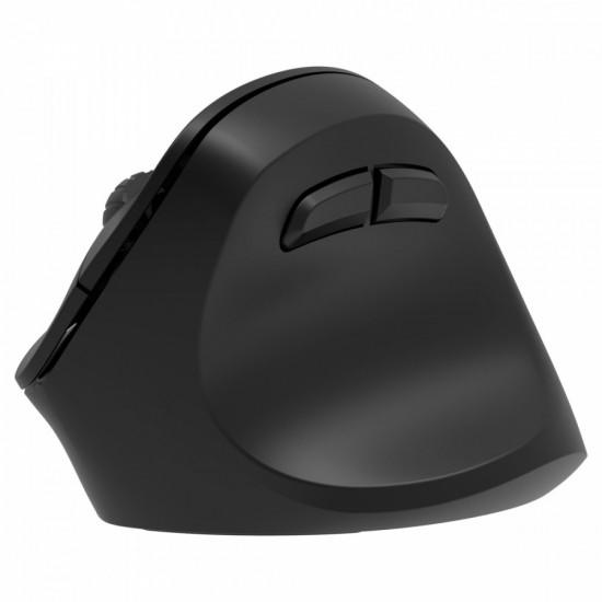 Ergonomic right-handed wireless mouse, Dual WL+BT