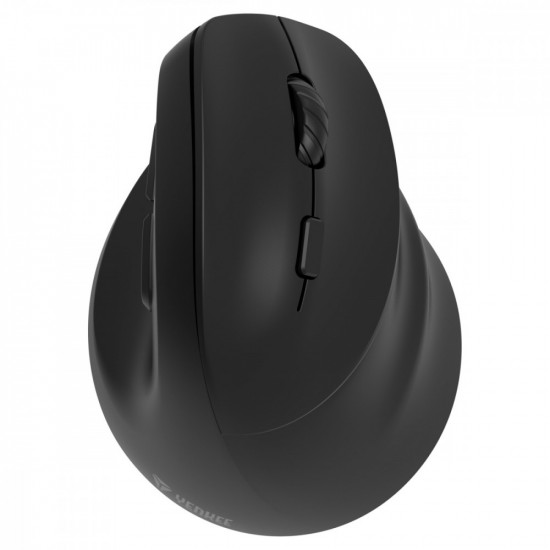 Ergonomic right-handed wireless mouse, Dual WL+BT