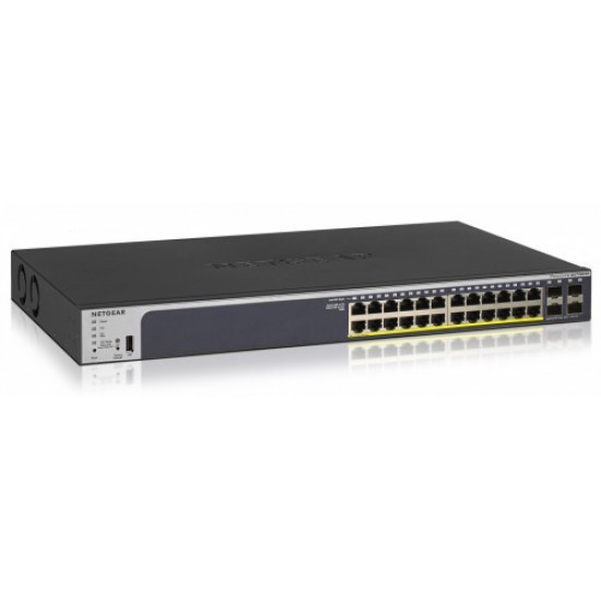 GS728TPP Smart Switch 24xGE PoE+ 4xSFP