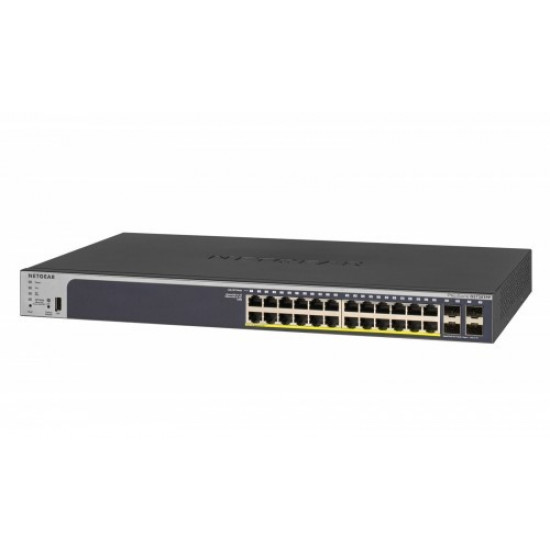 GS728TPP Smart Switch 24xGE PoE+ 4xSFP