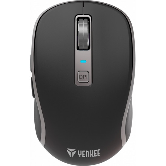 Dual WiFi+Bluetooth wireless mouse, rechargeable battery, 5 buttons