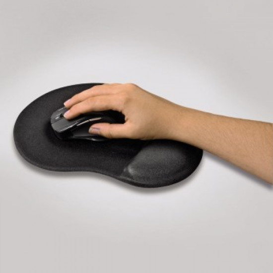 MOUSEPAD ERGONOMIC MINI BLACK