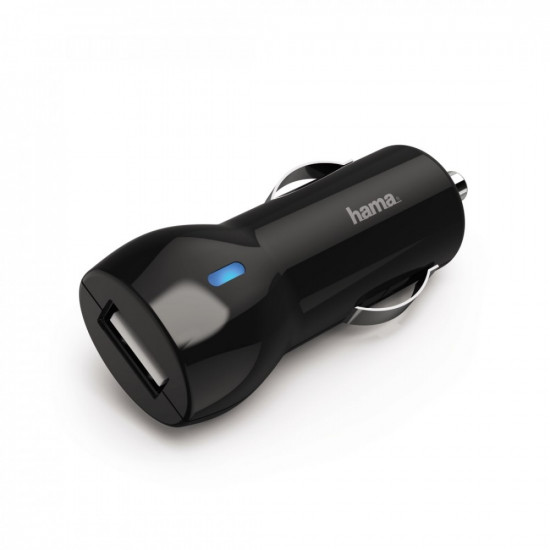 Car Charger USB (2xUSB) 12V 2.4A black