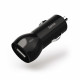 Car Charger USB (2xUSB) 12V 2.4A black