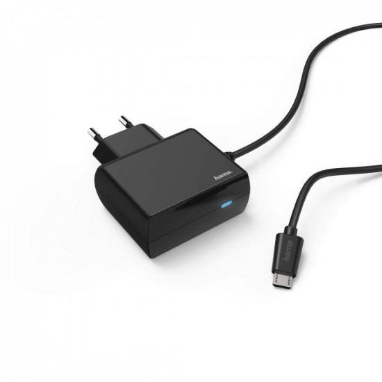 Charger micro USB 230V 2.4A black