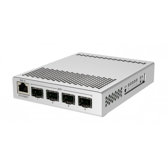 MikroTik Switch 1xGbE 4xSFP+ CRS305-1G-4S+I