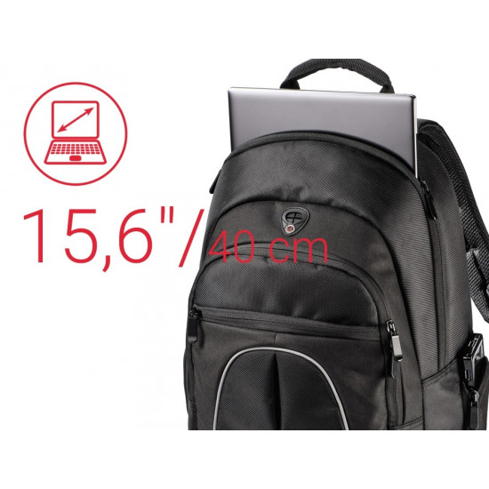 Laptop backpack Hama Vienna 15.6 black