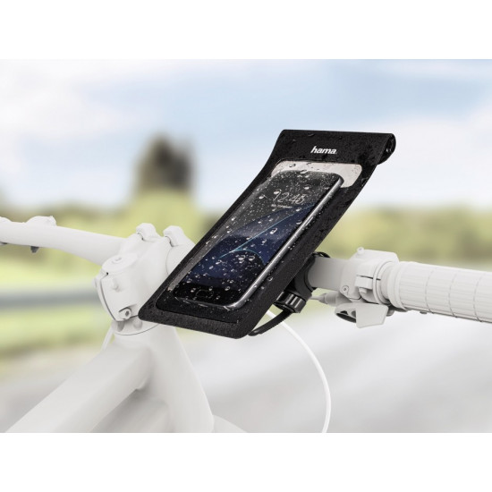 Smartphone bag for bicycles Slim waterproof