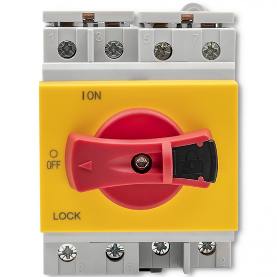 DC isolator with locking function 1200V 32A 8kV