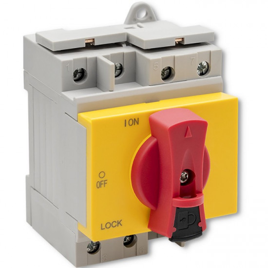 DC isolator with locking function 1200V 32A 8kV