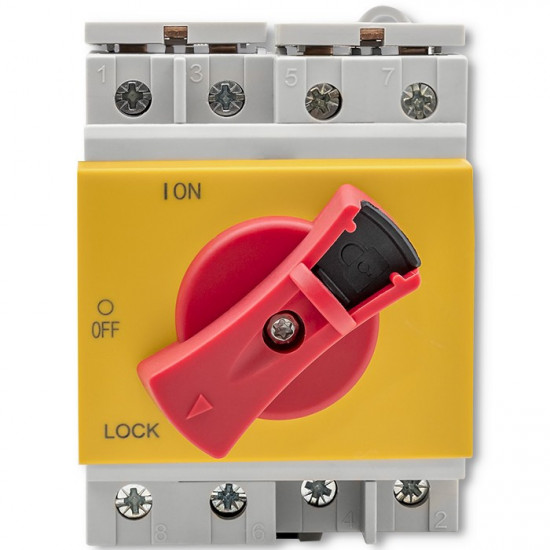 DC isolator with locking function 1200V 32A 8kV