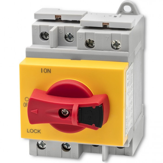 DC isolator with locking function 1200V 32A 8kV