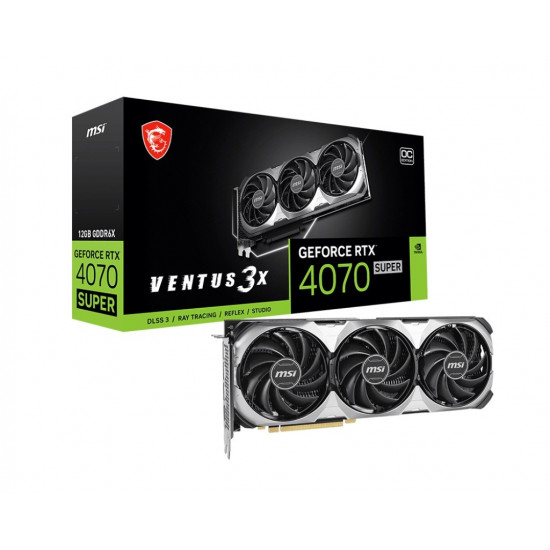 Graphics card GeForce RTX 4070 SUPER 12G VENTUS 3X OC GDDRX6