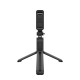 Compact selfie stick Bluetooth tripod black