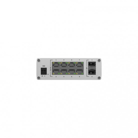 Industrial switch TSW200 Switch 2xSFP 8xPoE+ 8xGbE