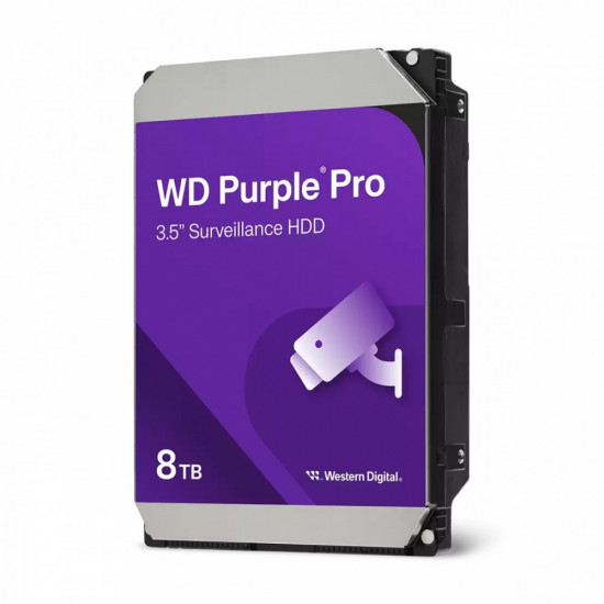 Hard drive WD Purple Pro 8TB 3,5 256MB SATAIII/72000rpm