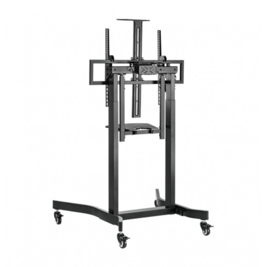 TV rack with a 55-100 inches mobile height adjustment